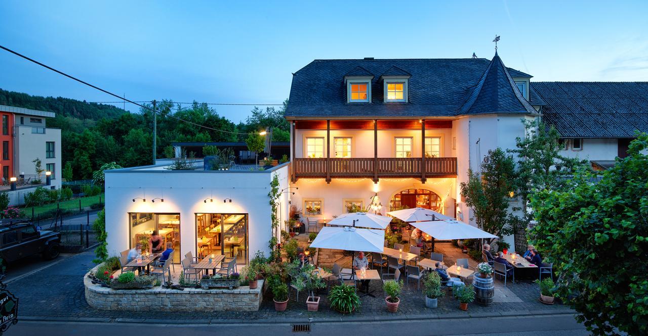 Johannishof Wein-Cafe & Gaestehaus Langsur Zewnętrze zdjęcie