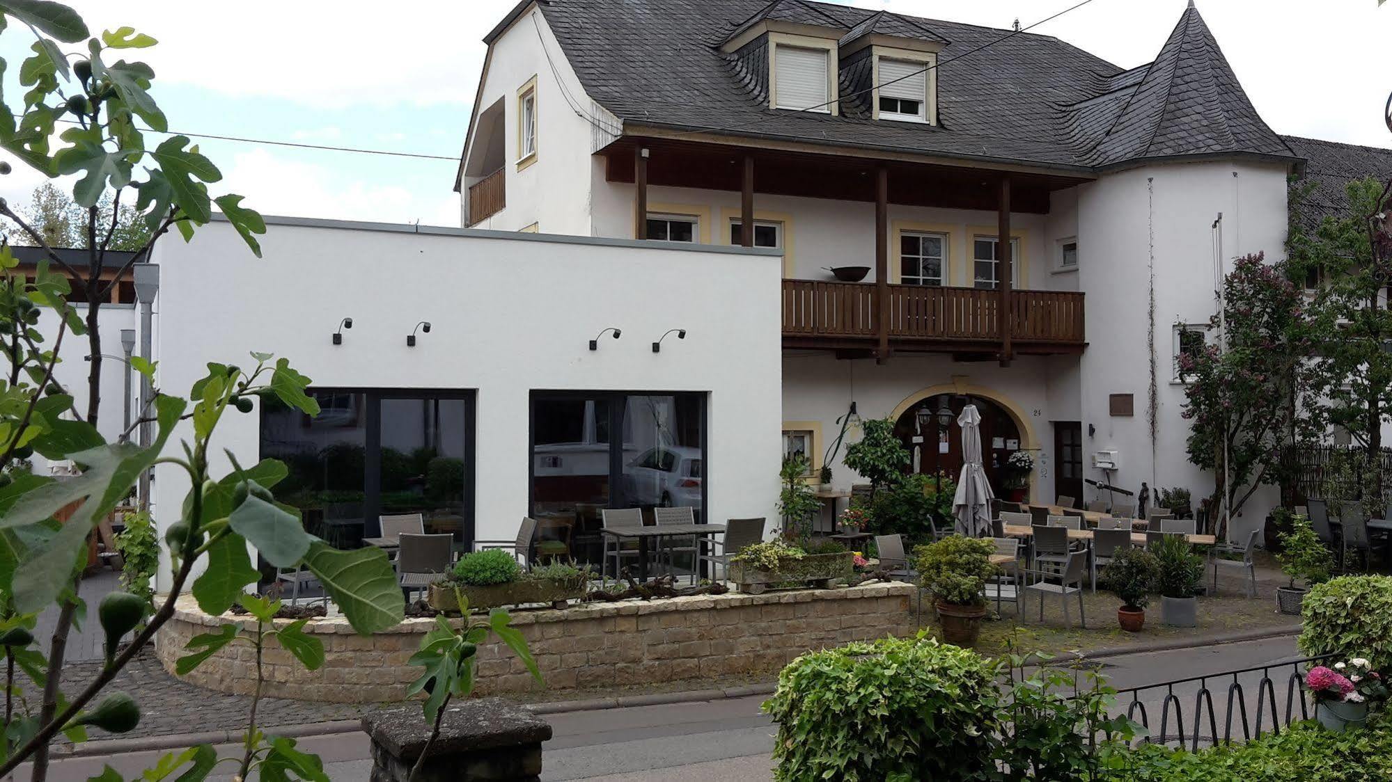 Johannishof Wein-Cafe & Gaestehaus Langsur Zewnętrze zdjęcie
